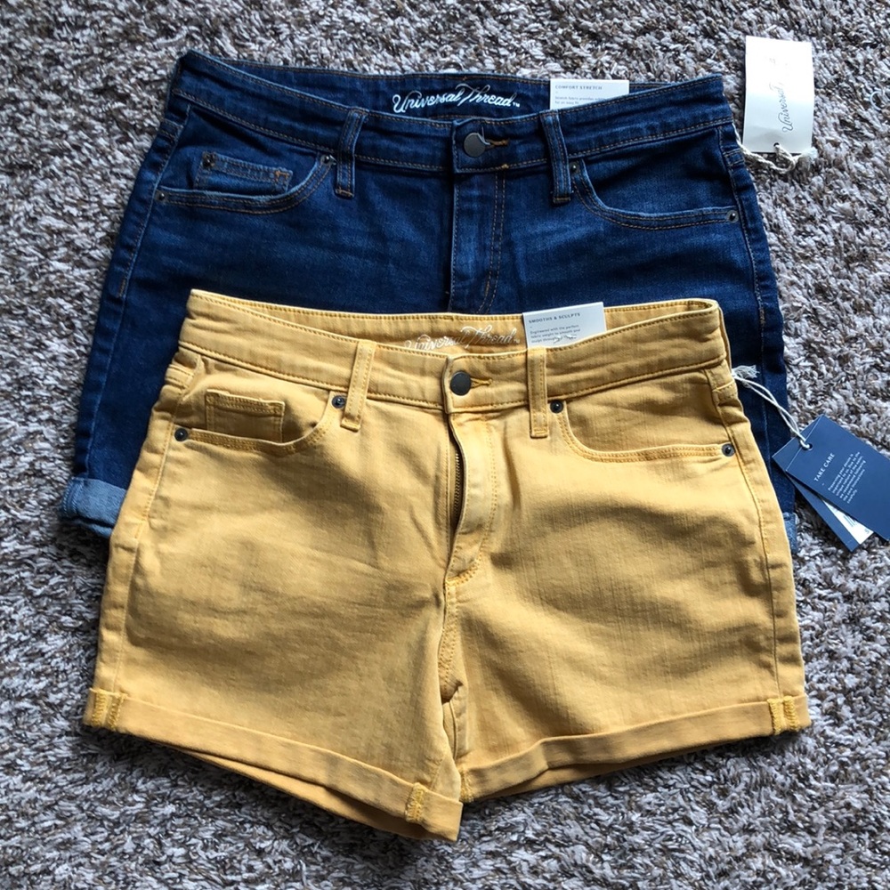 Universal Thread denim shorts - 2 Pair NWT 6 / 28